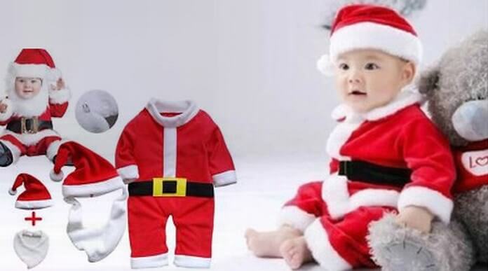 santa claus infant outfit