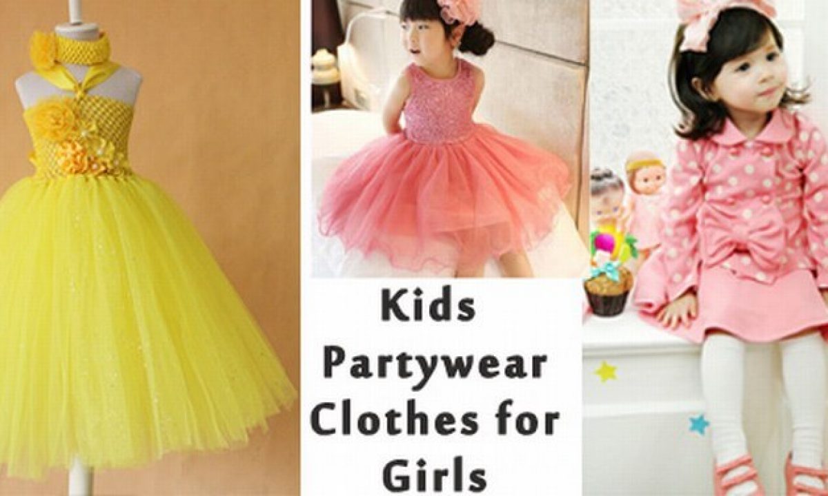 Cute Kids Partywear Clothes for Girls 