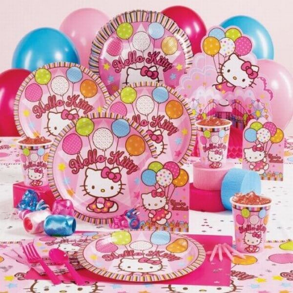 Hello Kitty Decorations 10 Unique First Birthday Party Themes for Baby Girl 1st 