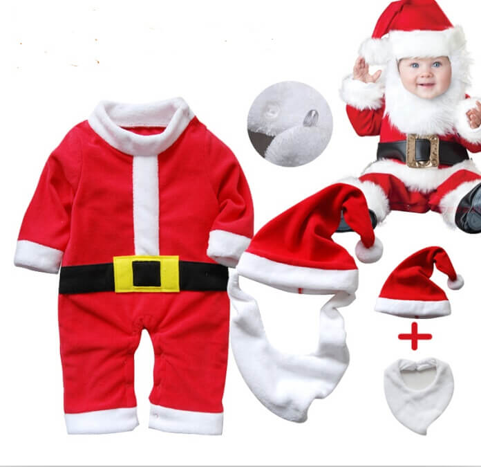 Best 1st Christmas Party Outfits & Shoes for Baby Boys