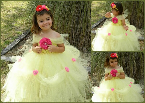 Fabulous Flower Girl Tutu Dresses for a Flawless Party Look in Summers