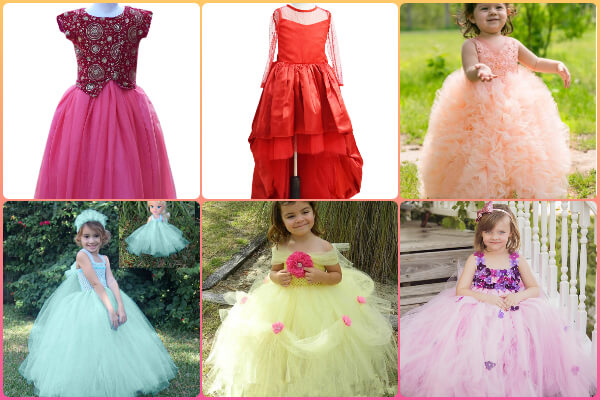 Designer Gowns for Girls  Designer Kidswear Online