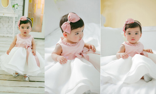 online frocks for 1 year baby girl