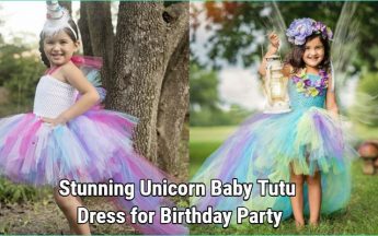 unicorn dress for mom and daughter
