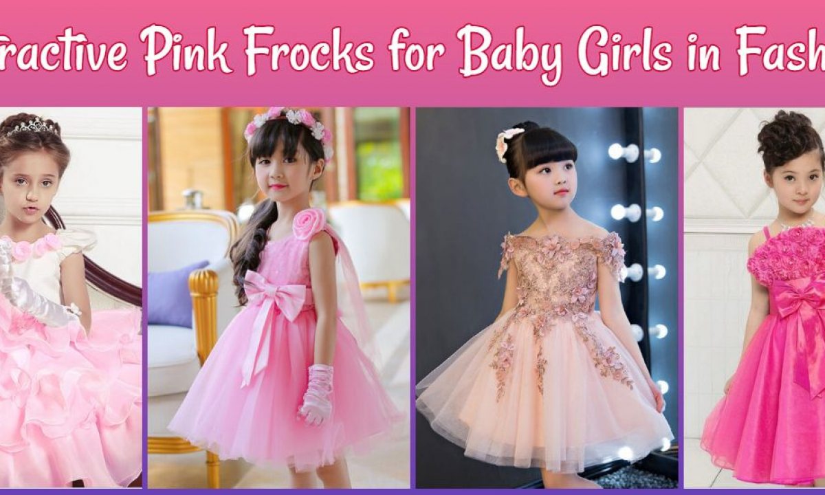 pink frock designs