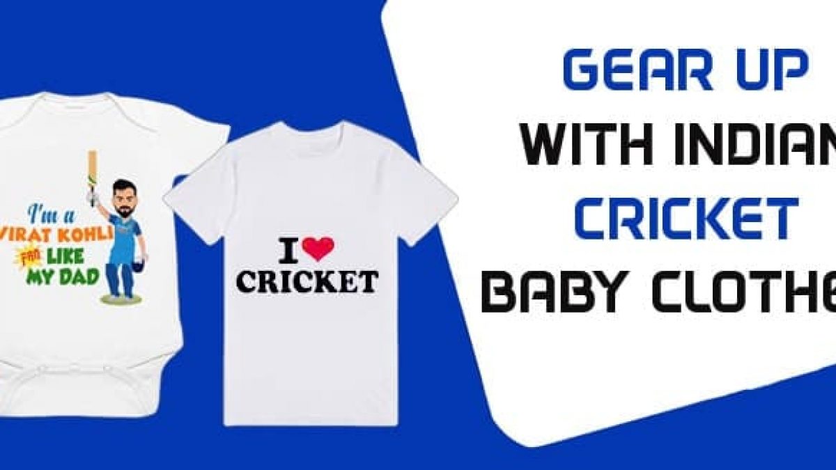 Indian Cricket Baby Clothes 