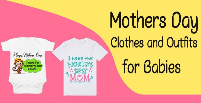 Mothers Day Baby Clothes - Boy Girl Mothers Day Outfits - Custom Baby Romper