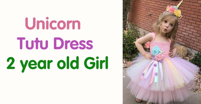 unicorn dress for 2 year old