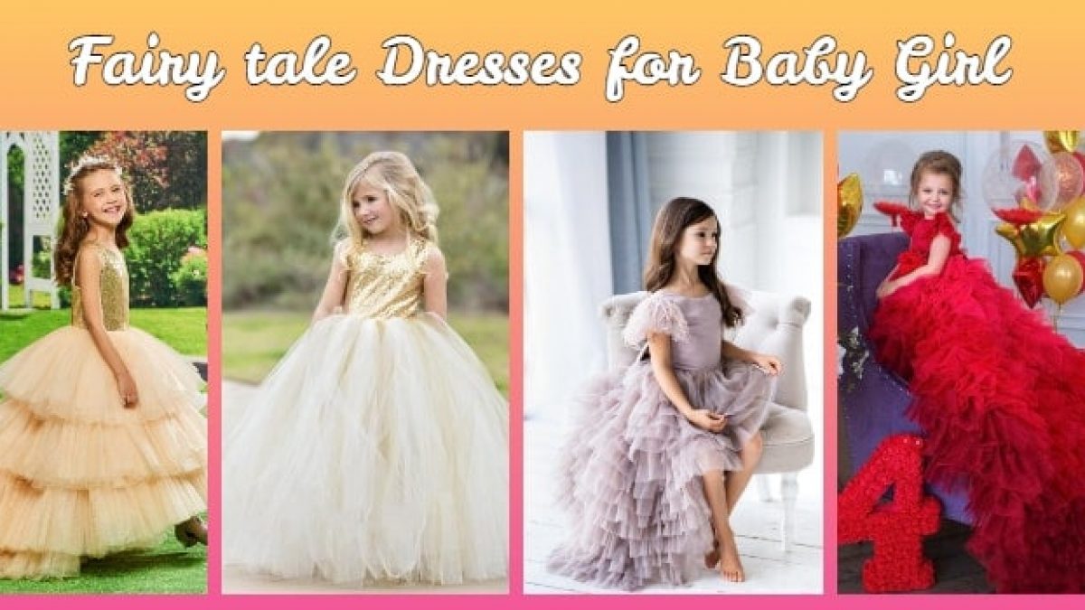 cute baby girl in fairy dress