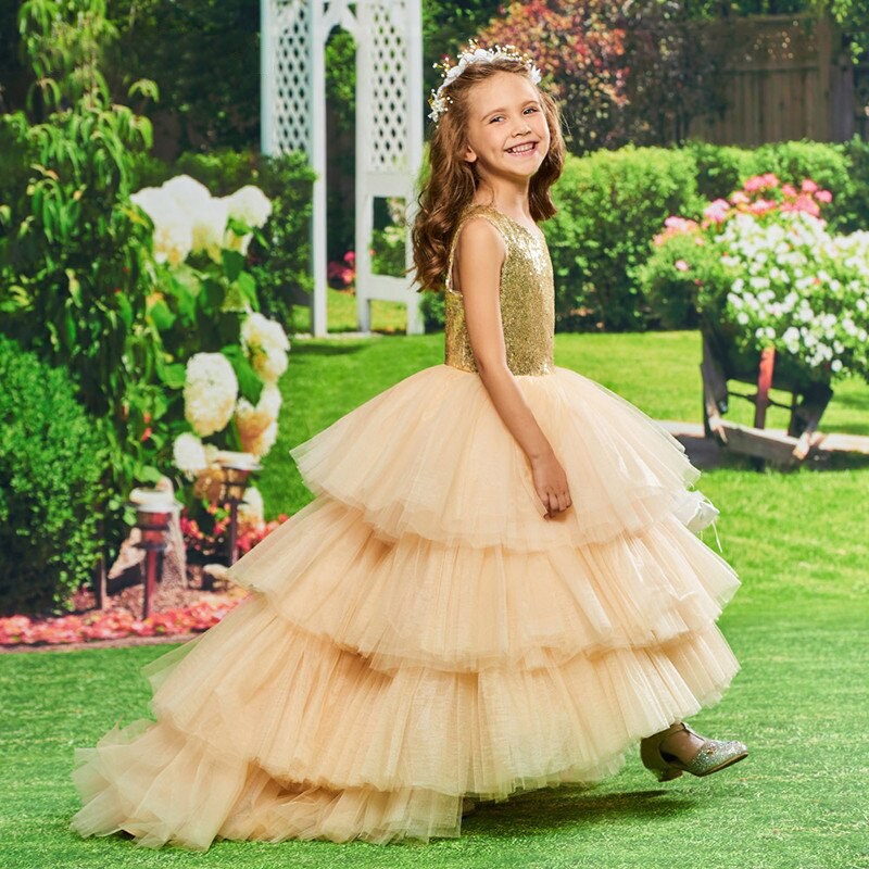 party wear gown for 6 year girl
