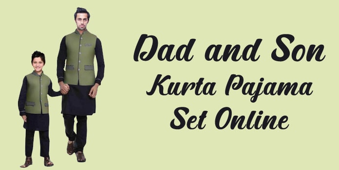 father son kurta set