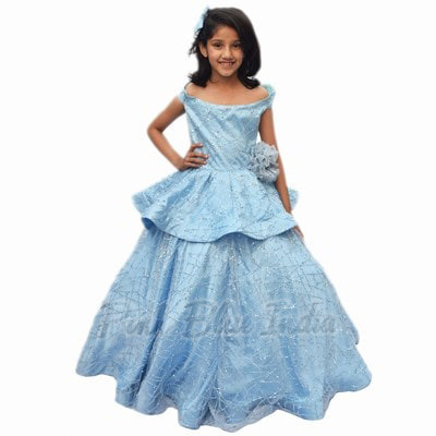 AJICOLLECTION Girls Maxi/Full Length Party Dress Price in India - Buy  AJICOLLECTION Girls Maxi/Full Length Party Dress online at Flipkart.com