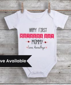 1st Mothers Day Baby Boy Outfit - Mothers Day Romper Clothes