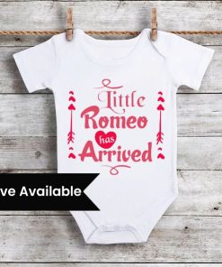Valentine's Day Baby Onesie – Customized Newborn Girl Boy Valentine Outfit gift