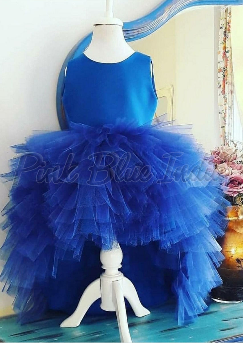 Royal Blue Chic Cute Long Prom Dresses Cheap - Bridelily
