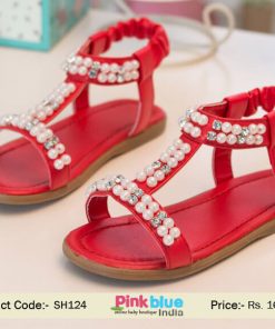 red princess sandal