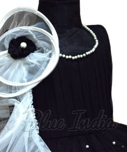 1 Year to 12 Years Black Party Wear Designer Gown for Girls