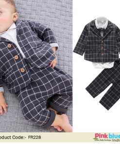 4 piece Boys Formal Wear – Baby boy Party Outfit