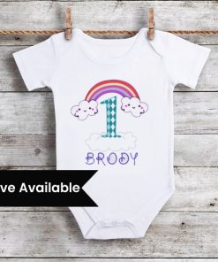 Personalised Newborn Brody Onesie - Funny Baby Girl Boy Bodysuits
