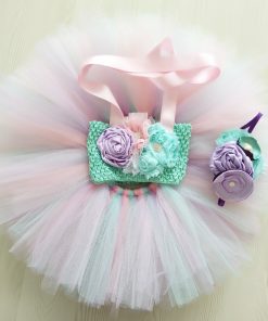 Buy Pastel Flower Unicorn Tutu Dress | 1st Birthday Outfit Set
