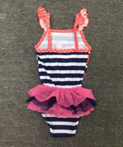 Kids Swimwear | Infant Girls Pig Pattern One-Piece Swimsuit