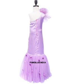 Mermaid Inspired Dress - Mermaid Birthday Party Gown 1-15 Years