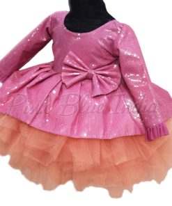 Sequin Party Dress for Little Girl – Sparkle Birthday Frock