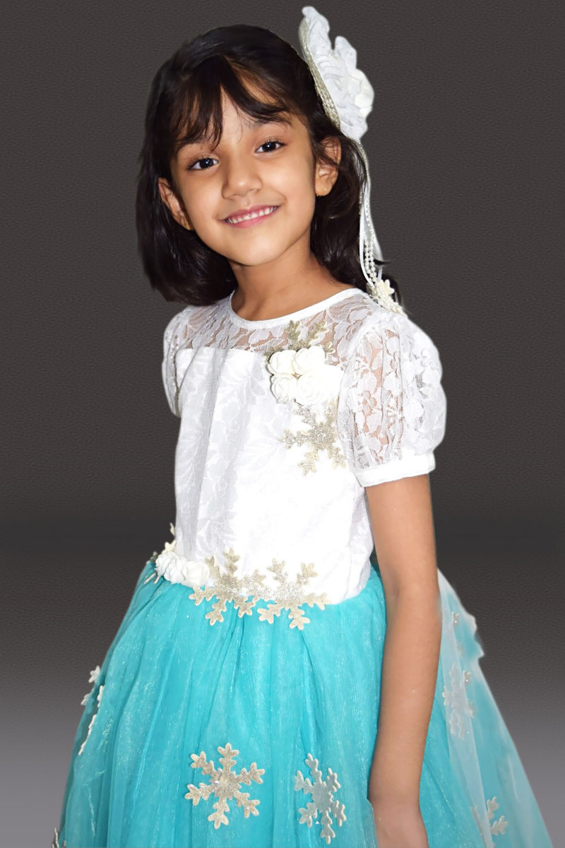Buy Frozen Princess Elsa Dress in India - Frozen Elsa Themed Dress