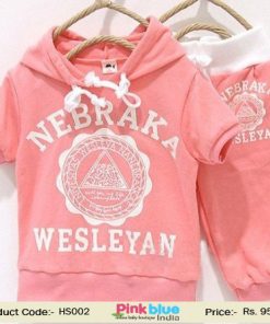 Cool Summer wear Hoodies for Baby Girls in India