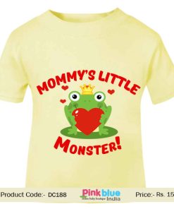 Mommy’s Little Monster Custom Printed Kids Toddler T-shirt India