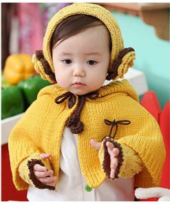 baby crochet cloak