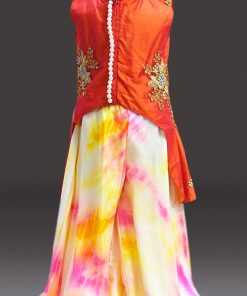 Buy Indian Wedding Girl Dress, designer ethnic wear Indo-western palazzo