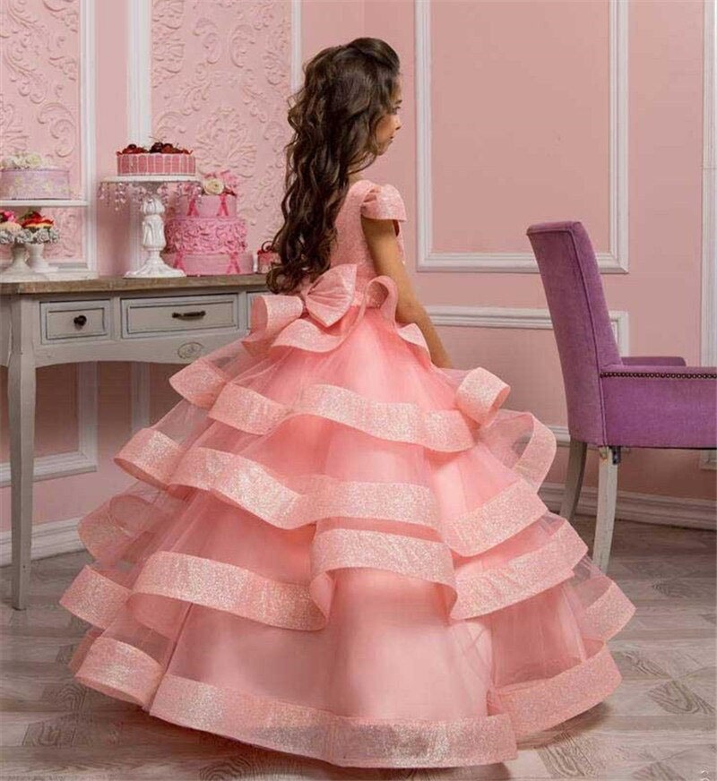 Buy NNJXDGirls Pageant Princess Dresses Party Prom Gown for 5-14 Years  Online at desertcartKUWAIT