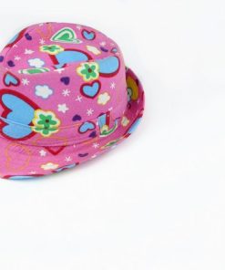 pink children fedora hat