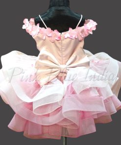 Flamingo Themed Baby Birthday Party Dress