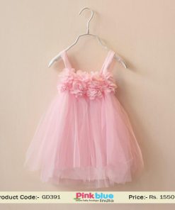 baby summer dress pink