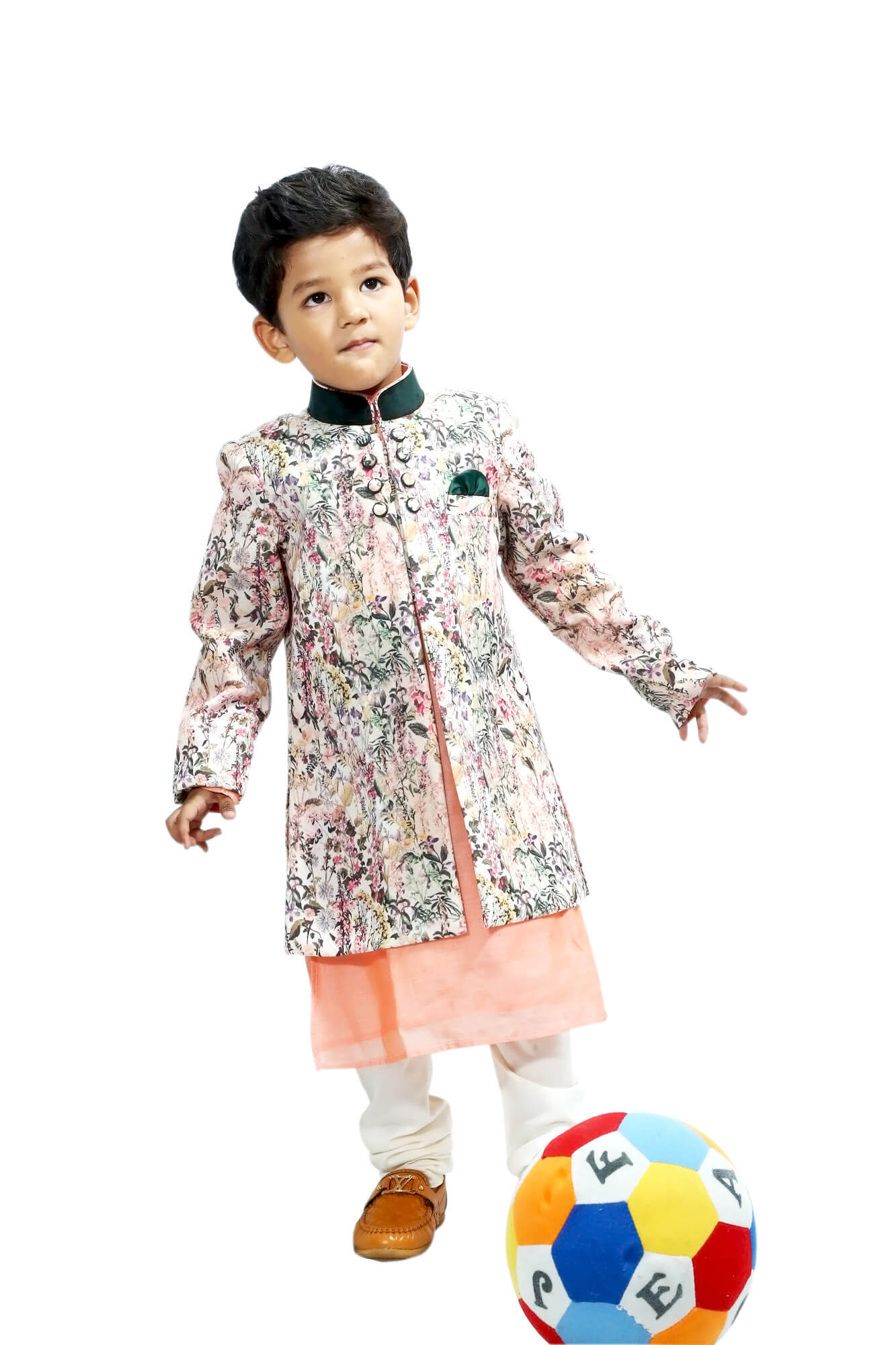 Party Wear Kids Indo Western Shrug Set, Cotton at Rs 560/set in Jaipur |  ID: 2850057045891