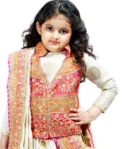 Kids Designer Wedding Lehenga Set for Indian Girls