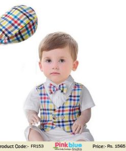 Baby Boy Formal Party Occasionwear - Two Piece First Birthday Outfit Set