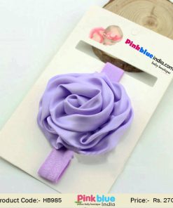 Partywear Flower Hair Band for Indian Girls
