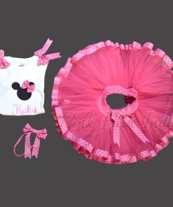 Minnie Mouse outfit pink Baby Girl Dress Set