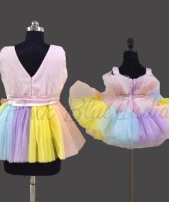Mom and Baby Girl Unicorn Party Dress