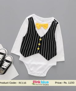 Children Romper Birthday Outfit, Infant Baby Boys One Piece Clothing