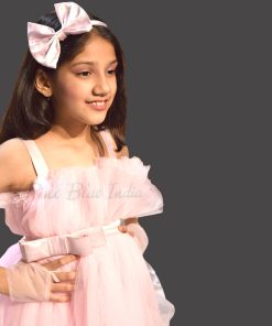 Girl Long tail Birthday Party Gown