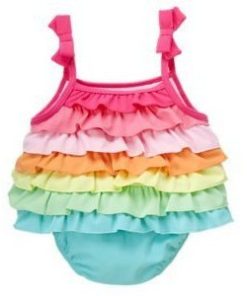 rainbow baby swimsuit