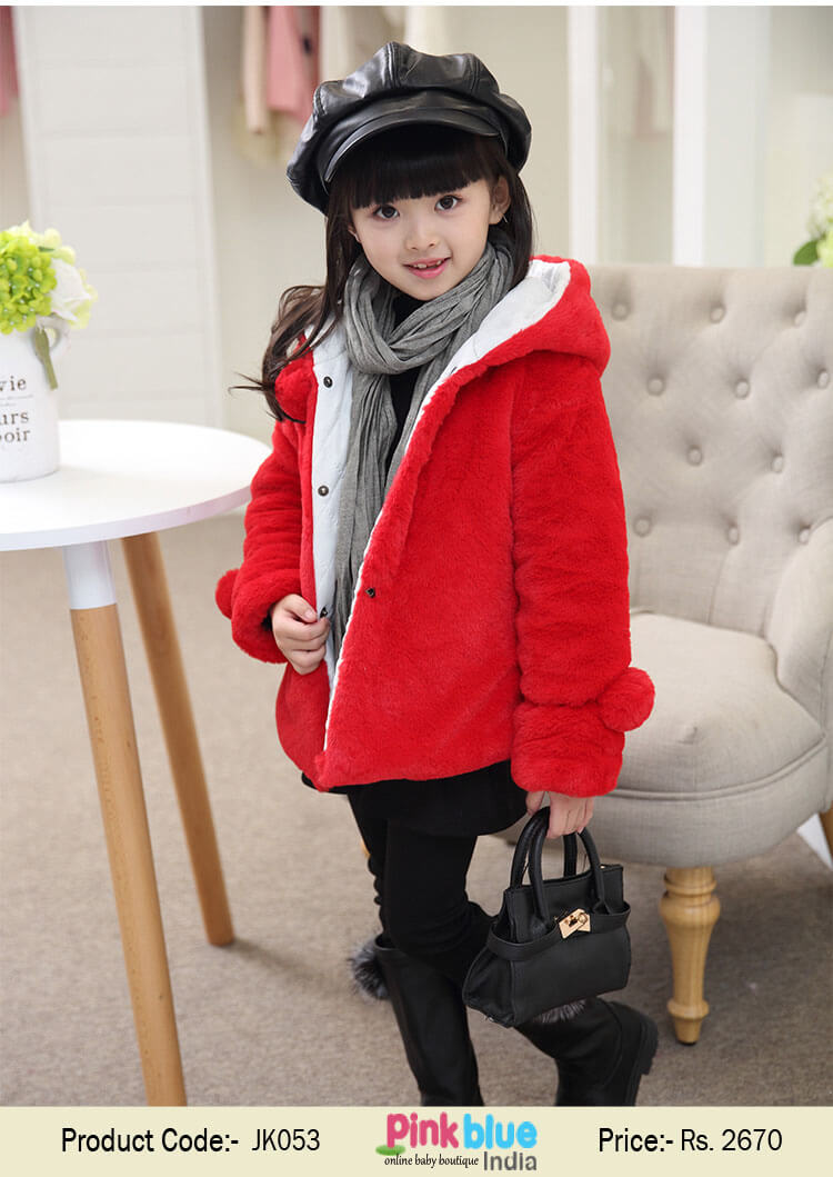 Children Jacket Girls 5 Years Old Winter | Girls Winter Clothes Big Fur - Baby  Girl - Aliexpress