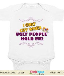Funny Personalized Onesies and Unique Baby Shower Romper Online India