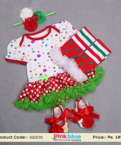 baby christmas clothing set