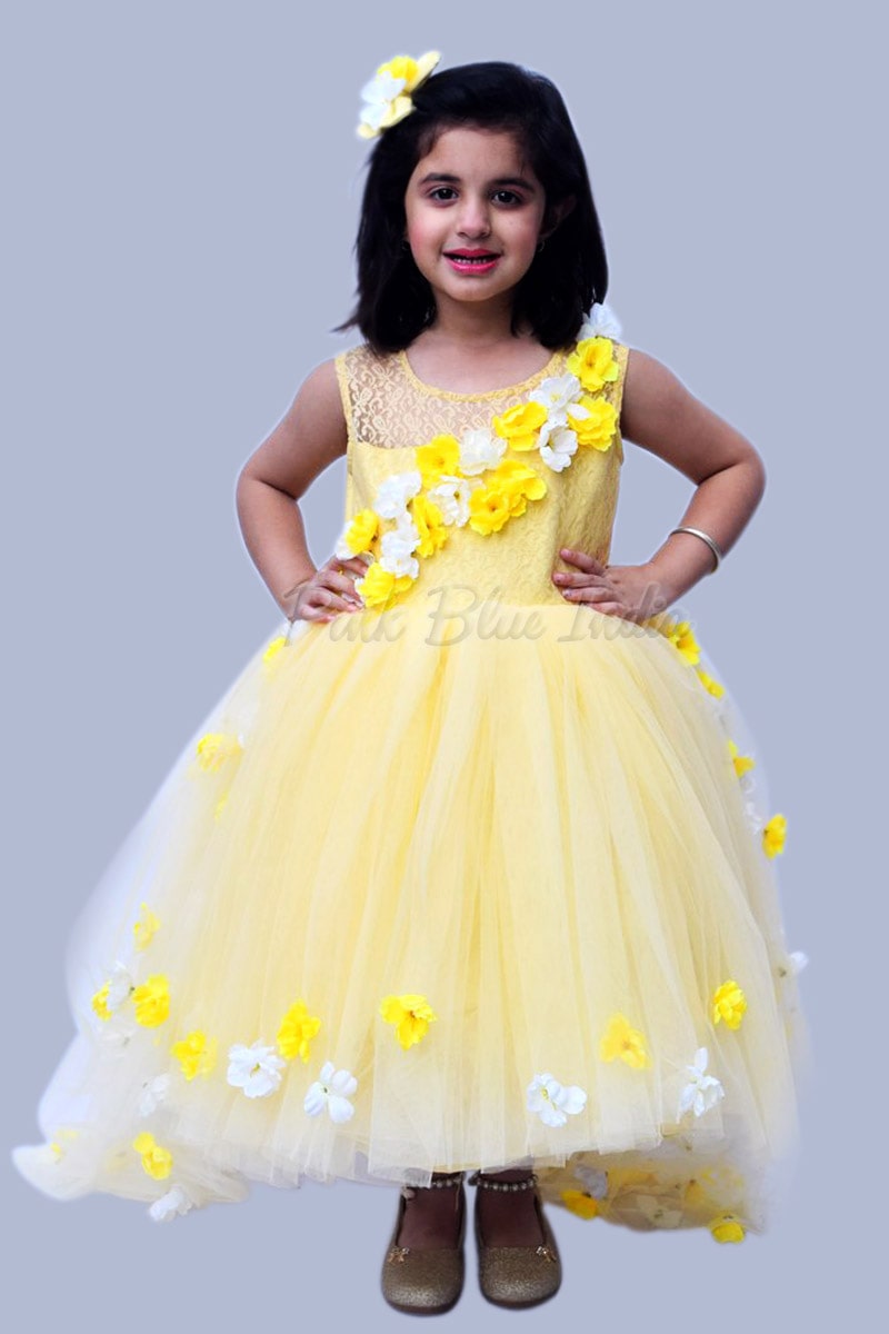 Buy Yellow Dresses for Women by ZARI Online | Ajio.com